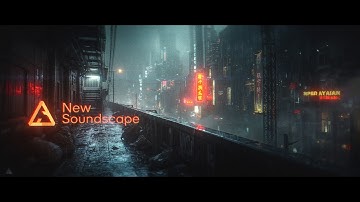 New Cyberpunk Ambient Soundscape For DEEP Focus & Relaxation