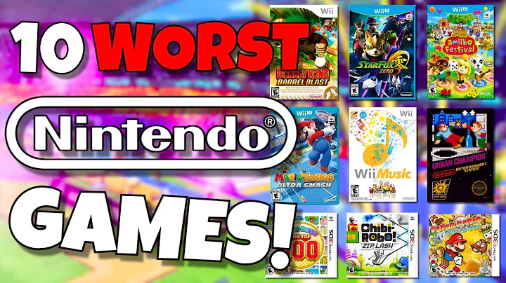 The Top 10 WORST Nintendo Games!