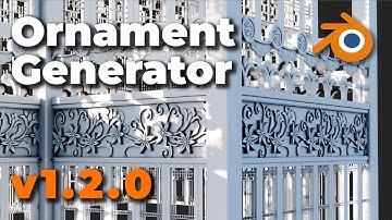 Ornament Generator 1.2.0 for Blender — The Biggest Update Yet!