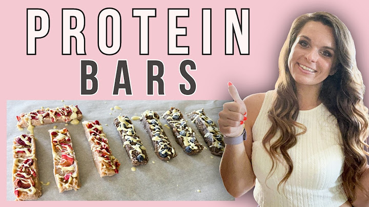 Easy, No-Bake Protein Bars – 2 Flavors! 🍓🫐