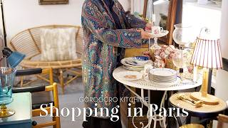 Visiting a wonderful antique shop in Paris - Looking for furniture for our new home｜France vlog