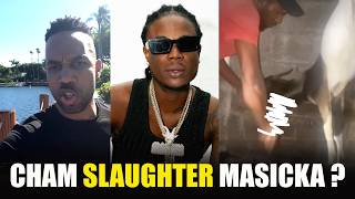 Cham SLAUGHTER Masicka? LISTEN How Masicka Get DISS By Kartel Main Fan! Beenie Man DAUGHTER