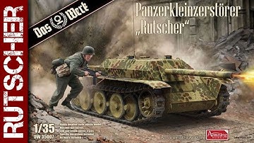 Panzerkleinzerstörer Rutscher - Herfst 1944 (Das Werk / Amusing Hobby schaalmodel 1/35)