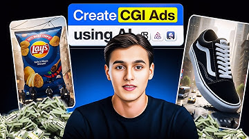 How I Create CGI Ads with AI for Clients – Viral CGI Ad Tutorial (Free Tools)create cgi video free