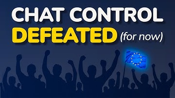 We Just DEFEATED EU Mass Surveillance (Here