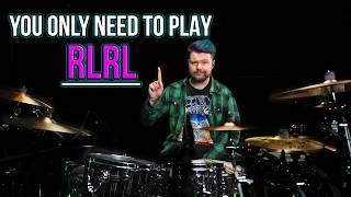 Create Tasty DRUM FILLS With Only ONE Rudiment