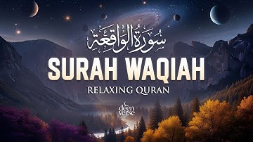 Surah Al-Waqiah سورة الواقعة | Relaxing Quran for Night Peace & Healing #lofiquranforsleep