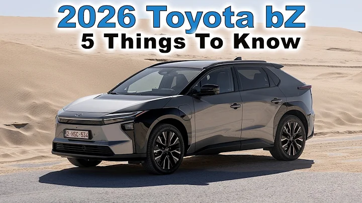 5 Things About The 2026 Toyota BZ