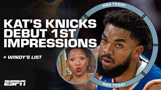 1ST IMPRESSIONS of Karl-Anthony Towns as a KNICK 👀   RANKING best centers in the East 📈 | NBA Today