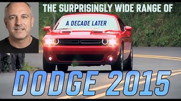 Dodge 2015: A Surprisingly Wide Range (and High Sales)