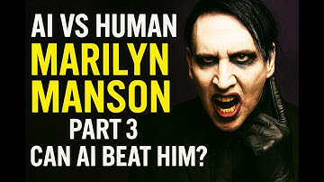 AI vs HUMAN: Marilyn Manson — Can You Tell the Difference? (Part 3)