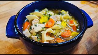 Upgraded Chicken Noodle Soup: A Beginners Guide to Adding Veggies.