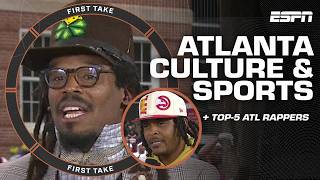 Cam Newton and T.I. react to Complex's all-time Atlanta rappers list, culture & more | First Take