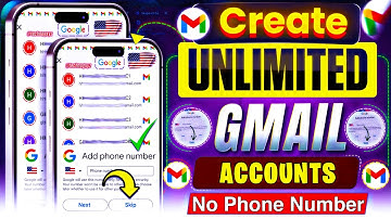Unlimited Gmail Account Without Phone Verification | Unlimited Gmail Create Method 2025 Create Gmail