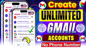 Unlimited Gmail Account Without Phone Verification | Unlimited Gmail Create Method 2025 Create Gmail
