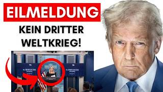 Vor 5 Minuten: Trump macht Rückzieher – Begründung spektakulär!