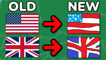 I Tried Drawing Flags From Memory