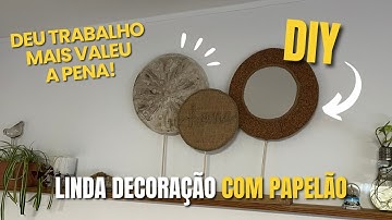 De Papelão a Peça de Decoração: O Resultado Vai Te Inspirar!
