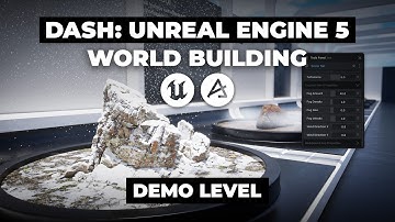 UE5 WORLD BUILDING FOR BEGINNERS – FULL DASH DEMO LEVEL