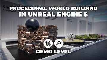 UE5 WORLD BUILDING FOR BEGINNERS – FULL DASH DEMO LEVEL