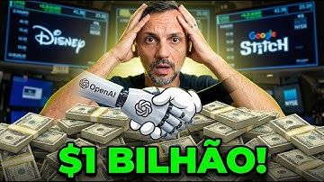 Notícias de IA: GPT-5.2, Disney Investe 1 Bilhão e Google Stitch