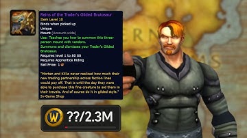 Can I Buy WoW’s Most Pay-to-Win Mount While Zone-Locked? - Goldbound Episode 17