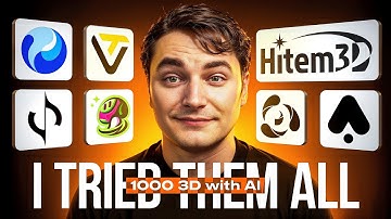 I was tired of comparing 3D AI Generators and did THIS