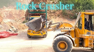 Big Rock Crusher Machine: Crushing Giants with Extreme Power #stonecrusher