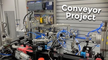 Mechatronics Conveyor Project | Building a PLC electro-pneumatic system from scratch!