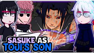 ||Jujutsu Kaisen reacting to SASUKE UCHIHA AS TOJI'S SON|| \\🇧🇷/🇺🇲// ◆Bielly - Inagaki◆