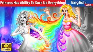 Princess Has Ability To Suck Up Everything 💫👰 English Storytime🌛 Fairy Tales @WOAFairyTalesEnglish