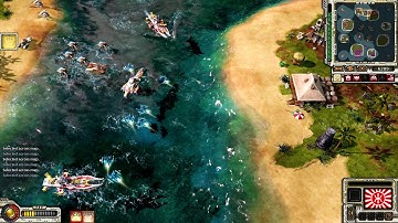 Nice Command & Conquer™ Red Alert™ 3   Uprising 2V2 on Ring of Fire.