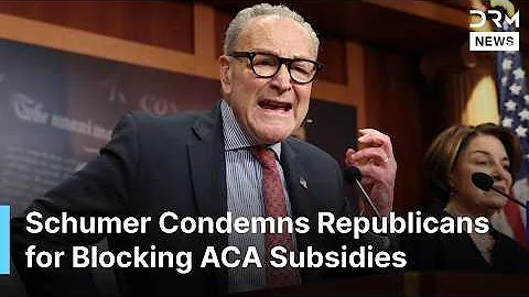 “Shame on Trump & GOP”: Schumer & Klobuchar Blast GOP Over ACA Vote, Warn Premiums Will Soar | AC1G