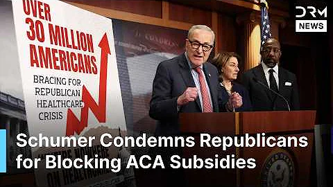 “Shame on Trump & GOP”: Schumer & Klobuchar Blast GOP Over ACA Vote, Warn Premiums Will Soar | AC1G