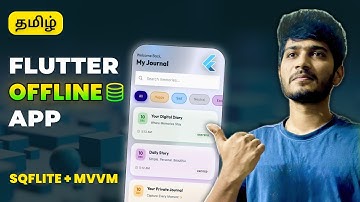Flutter SQFlite + MVVM (Tamil) - Build Production-Ready Offline Apps!