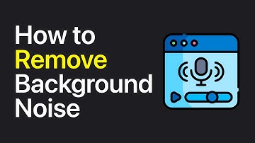 How To Remove Background Noise in Video