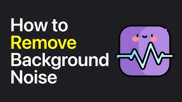 How To Remove Background Noise in Video