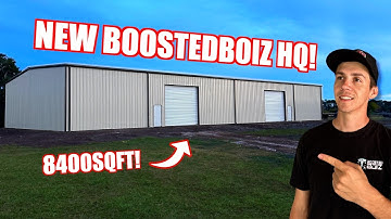 Introducing The New BOOSTEDBOIZ HQ! (Massive Shop Build)