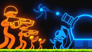 Hi-Tech Stickman Tower Battle