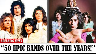 50  Greatest Music Band Every Year (1965-2024)