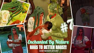 From RAGS to BETTER RAGS🌸 CHEYENNE'S STORY #7 | Sims 4 LP | SPRUCE meets CHANNING 😍😮🙄😑