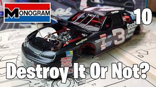 Is It Too Nice To Destroy? 1995 Monogram Dale Earnhardt #3 Model Kit Build 10