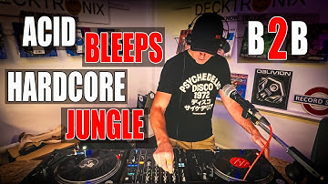 Old Skool - ACID, BLEEPS & BREAKBEATS | All Vinyl | MASSIVE B2B with @ianmcquaid