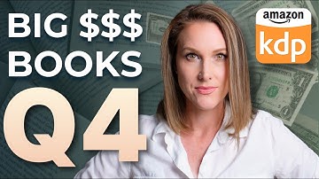 3 Amazon KDP Niches That Sell Like CRAZY in Q4