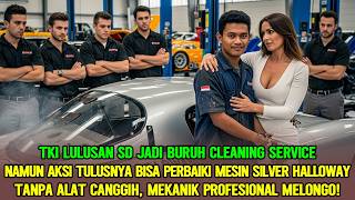 DUNIA OTOMOTIF HEBOH ❗ TKI TAMAT SD PERBAIKI MOBIL BALAP KLASIK MILYARAN TANPA ALAT CANGGIH