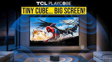 TCL PlayCube Review — The Mini Projector That Does It ALL!