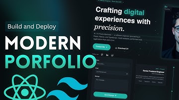 Build and Deploy a Beautiful Personal Portfolio with ReactJS and TailwindCSS