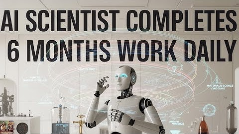 De AI-wetenschapper die 6 maanden werk in één dag doet