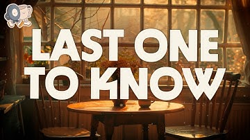 Thumbnail of Gavin Adcock ~ Last One To Know (Lyrics)