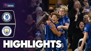 Huge Win At The Top Of The Table! | Chelsea v Manchester City Highlights | Barclays WSL 2024-25